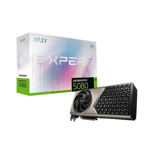 MSI RTX 5080 Expert OC  16GB GDDR7 Graphics Card